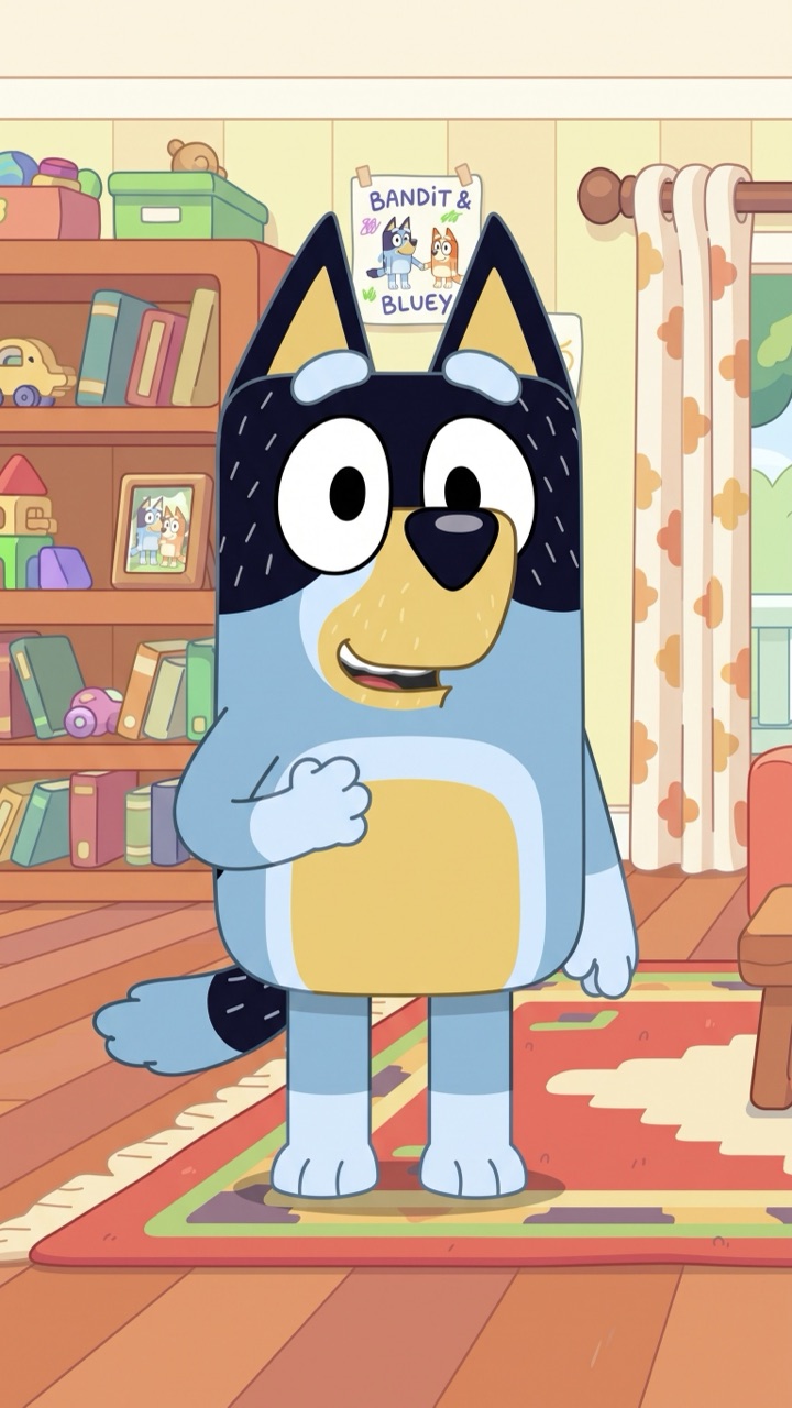 Recado do Bandit (papai) em vídeo personalizado