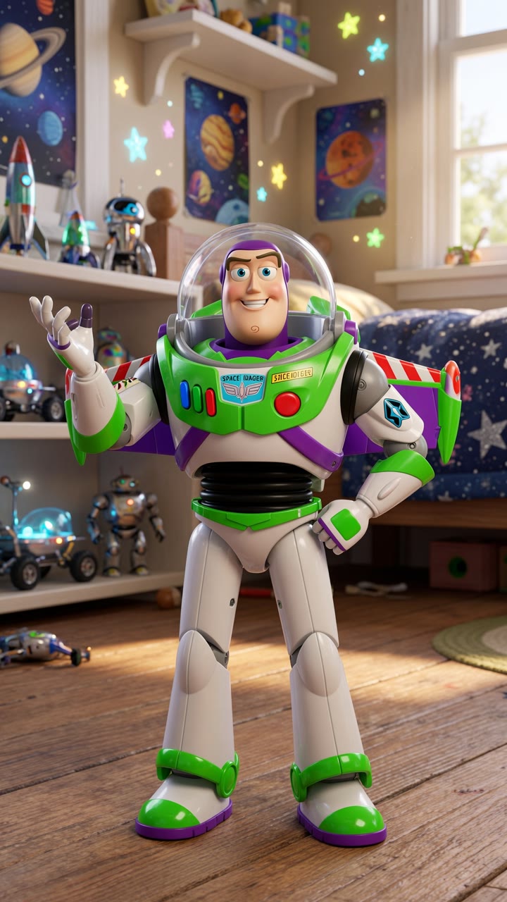 Recado do Buzz em vídeo personalizado