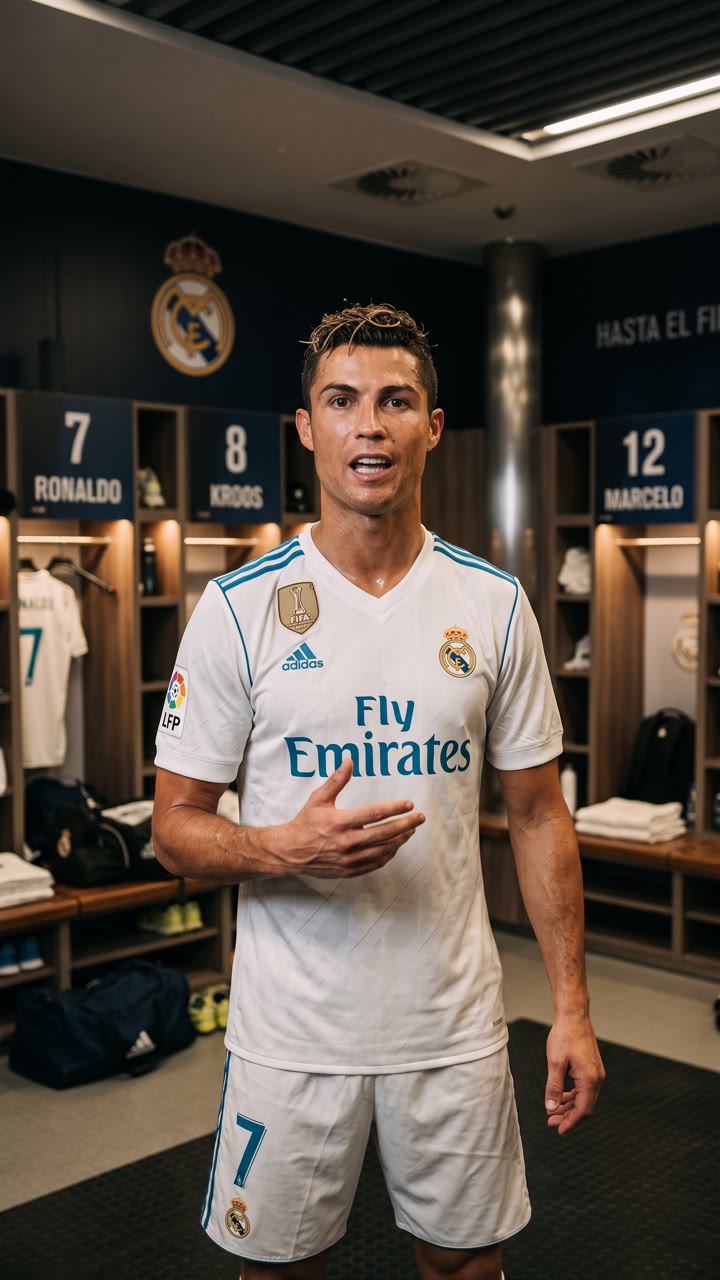 Recado do Cristiano em vídeo personalizado