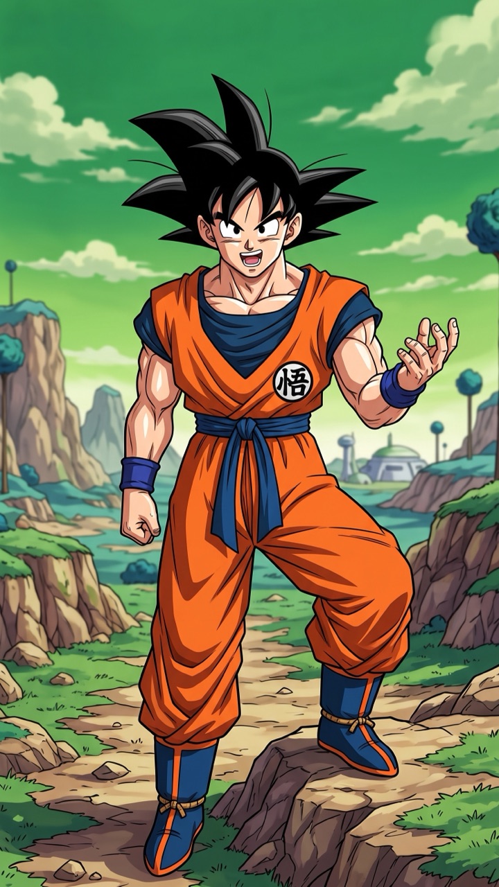 Recado do Goku em vídeo personalizado