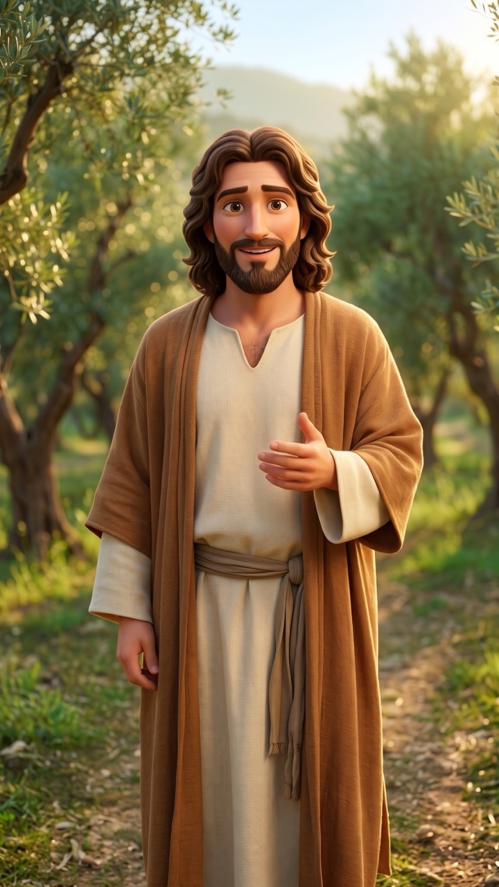 Recado de Jesus em vídeo personalizado