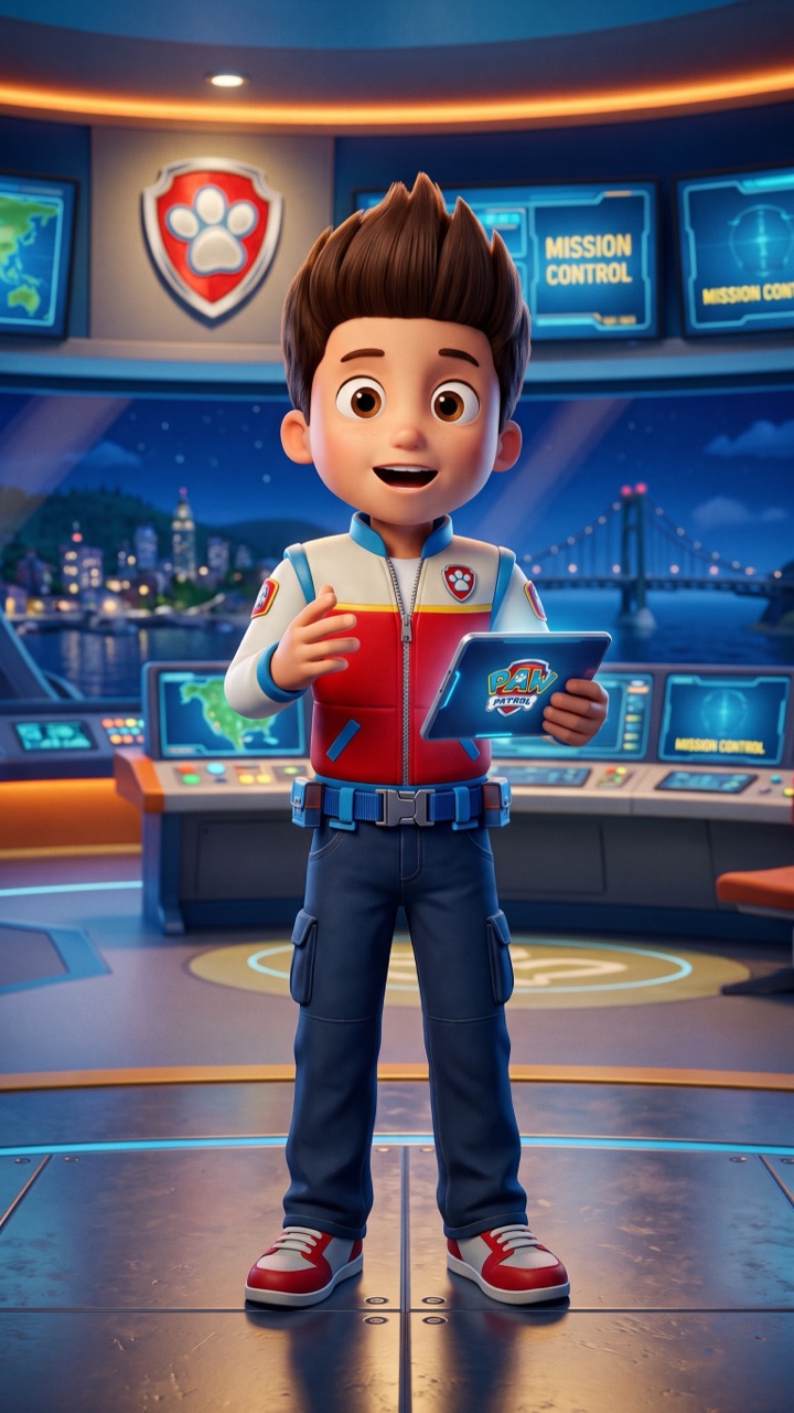 Recado do Ryder em vídeo personalizado