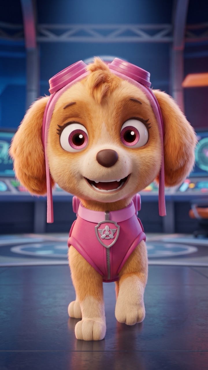 Recado do Skye em vídeo personalizado